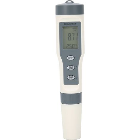 3-in-1 Wasserqualitätstester: pH-Wert, TDS, Temperatur – Multifunktionaler, tragbarer Wasserteststift (1/5)