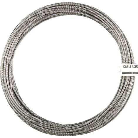 Stahlseil stoker din3055 verzinkt 4 mm 25 m