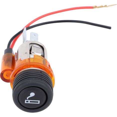 Prise Cigare de Voiture Ceramicor Prise 12 V Résistante à la Chaleur pour Escort Ka – Couvercle Adaptateur de Cigarette Automatique pour Voiture DVR, Cam, PS – Compatible avec ERP. (1/5)
