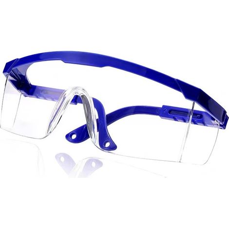 Lunettes de sécurité, lunettes de travail, résistantes aux chocs, aux projections d'eau, aux acides et aux alcalis, à branches télescopiques, lunettes de sécurité pour le soudage et le meulage (1/5)