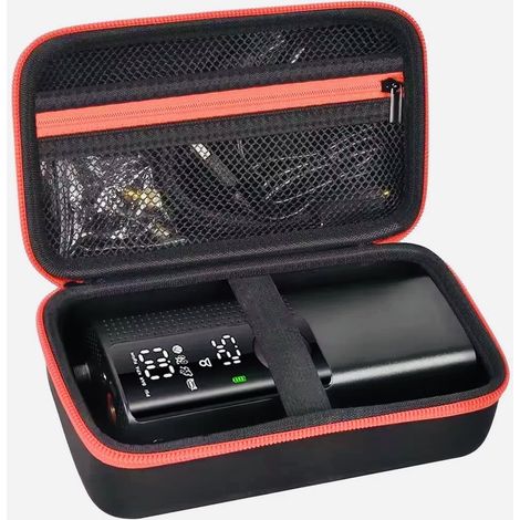 Étui de rangement pour gonfleur de pneus portable Skight, VacLife, Hafuloky, ILTIDE, Teffim, UABRLA - Boîte de stockage pour compresseur d'air de voiture, support pour tuyau et accessoires (coffret se (1/4)