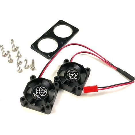 High speed Twin Fan + holder plate, 15,000rpm, 30mm size
