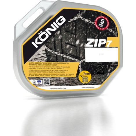 catene da neve konig "zip 7" - cod. gr 090 (1/4)
