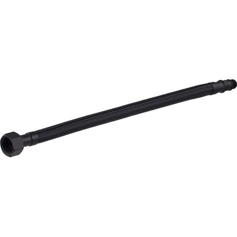 Nt Noyon & Thiebault – Flexible sanitaire 30 cm – Entrée femelle 12x17 – Sortie mâle 10x100 – Diamètre intérieur 8 mm – Pression max 10 Bar – ACS (1/5)
