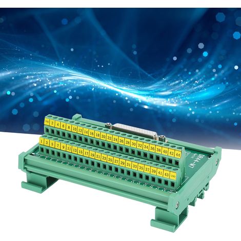Bloc de jonction adaptateur DB44 vers DR44-M7 / bloc de jonction femelle (1/5)