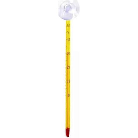 Thermomètre en verre pour aquarium, haute précision, pour la température de l'eau. (1/4)