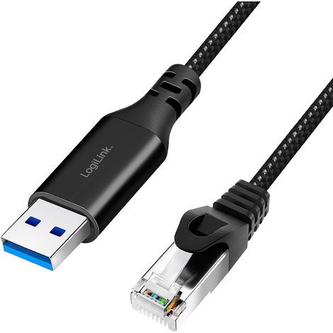 LogiLink CU0400 cable de red Negro 1 m Cat6 S/FTP (S-STP) Alrededor (1/5)