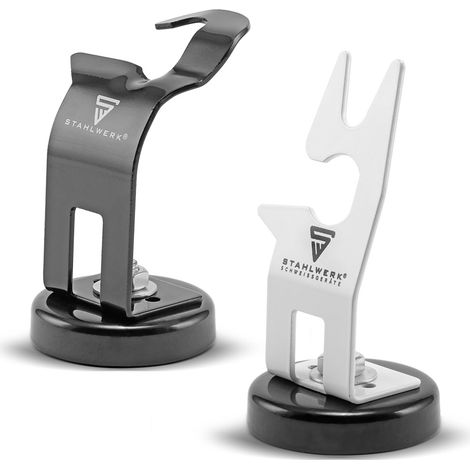 Set di 2 porta torce STAHLWERK con magnete MIG/MAG, TIG, plasma