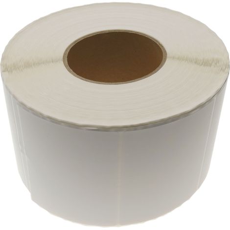 BeMatik - Rouleaux bobine 1200 étiquettes pour imprimante thermique directe 101.6x101.6mm 8 unités (1/5)
