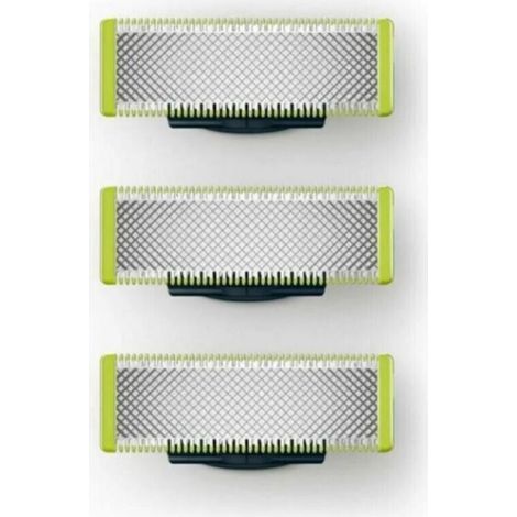 Applicable à Philips QP2520 QP2630 QP210 QP220 QP65 - Lames de rechange, pour rasoir/tondeuse électrique, acier inoxydable robuste, taille, stylisation et rasage, lot de 3