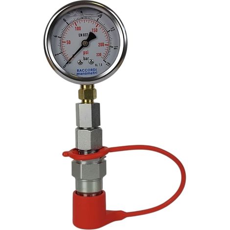 Kit de mesure, manomètre 0-16 bar, raccord rapide (1/5)