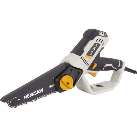 Tronçonneuse électrique filaire 18 cm – Puissance 1200W – Coupe nette pour bois dur – Moteur Brushless compact – Batavia (1/5)