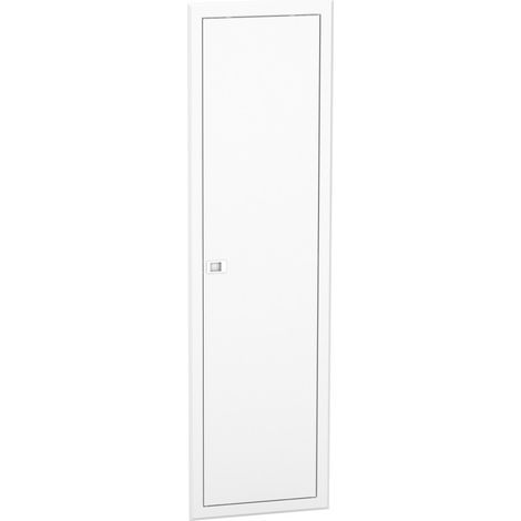 Schneider Electric – Porte de coffret électrique 1x13 modules – Opaque blanc RAL 9003 – Largeur 340mm – Hauteur 1180mm – IP40 – IK09