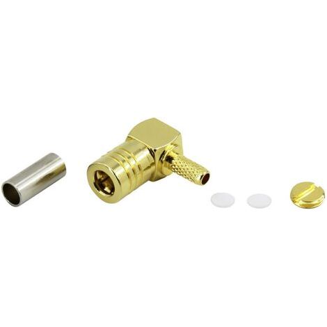 TRU COMPONENTS 5972556 Connecteur SMB femelle, coudé 50 Ω 1 pc(s) W029201 (1/3)