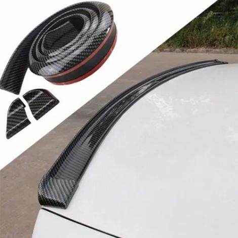 Aileron arrière de coffre universel pour camion - Spoiler flexible léger et robuste en plastique pour carrosserie extérieure (1/5)
