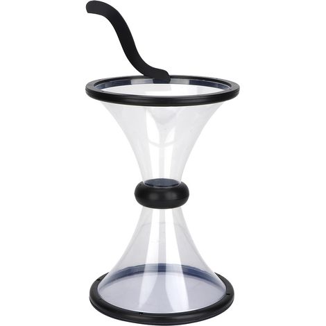 Innovative, transparente, runde Spardose/Münzfach/Geldspardose (1/5)
