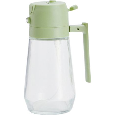 Distributeur Dhuile - Bouteille En Verre Résistant À La Chaleur 470 ml - Pour Cuisson Grillade Baking Friture Salade BBQ - 1 Pièce (1/5)
