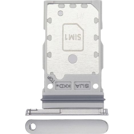 Bandeja para tarjeta SIM para Samsung Galaxy S22  S22+ Plus, color blanco. (1/3)