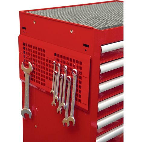 Projahn magnetische Lochwand 450 mm incl.10 Haken, max.6kg (1/2)