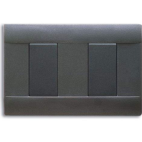Placca Ral45 Tecnop. 2M.Grig.Noir AVE 45P002GN