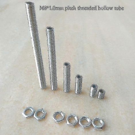 Tubes creux filetés en alliage de zinc M8 de 100 mm pour autoroute