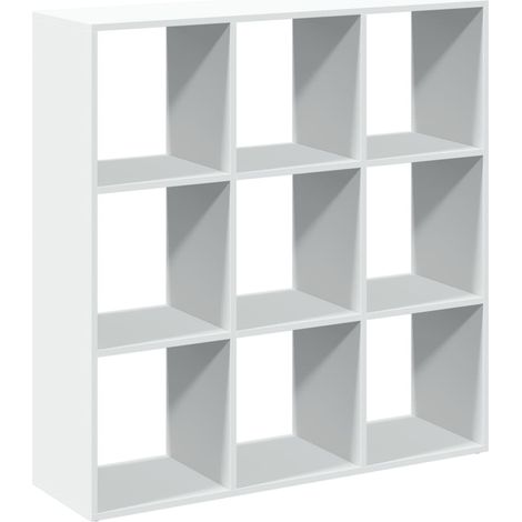 Librería divisora madera ingeniería blanca 102x29x103,5 cm vidaXL
