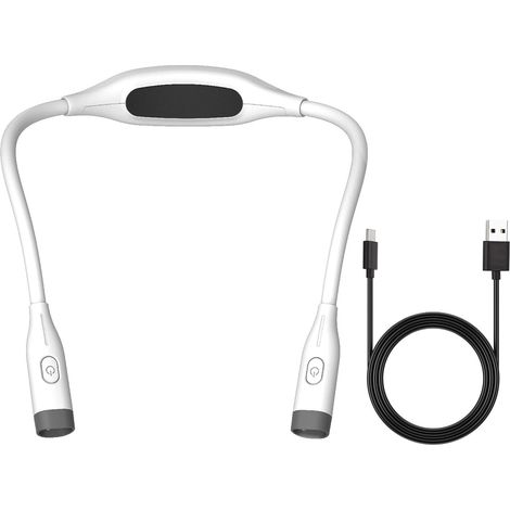 Lampe de lecture LED rechargeable, pour tricot, artisanat, (1/5)