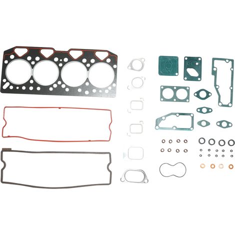 Set guarnizioni motore superiore JCB, Massey Ferguson, Landini, Perkins codice OEM 4223130M91, 4223573M91, 4224621M91, 4224623M91, U5LT0078 (1/2)