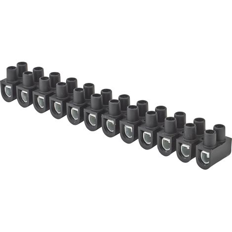 DEBFLEX - BARRETTE DE CONNEXION 10 MM² NOIR - 704040