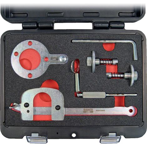 Bahco Werkzeugset be501204 geformter Koffer 23x28 cm