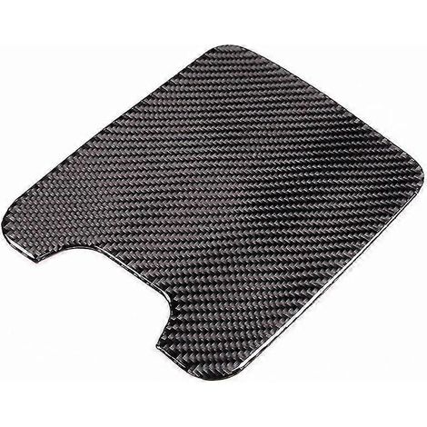 Pour Mercedes Classe C W206 C200 C260 2022 - Accessoire autocollant de garniture de panneau de rangement de boîte de commande centrale en fibre de carbone (1/5)