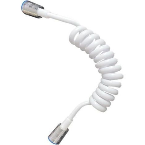 2m Retractable Shower Hose, Copper Plug for Bidet and Toilet, Flexible Spring Design, No Coiling (1/5)