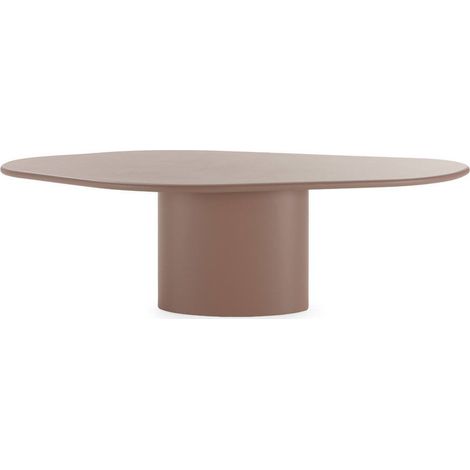 Table de salle à manger moka sculpturale - Moka (1/5)