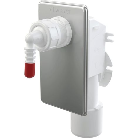 Imbuto sifone Alca DN40 e DN50 con coperchio in acciaio inox (AKS7)
