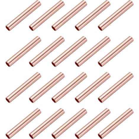 20 Pcs Tubes De Raccordement En Cuivre Rouge GT-4 12 AWG (1/5)