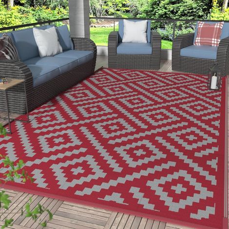 Outdoor Waterproof Patio Mat 180 x 275 cm (1/4)