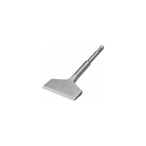 SDS Plus Burin plat 165 mm x 75 mm Burin à bec coudé Burin professionnel Burin large pour utilisation en céramique Dalles de sol - FS18365 (1/5)