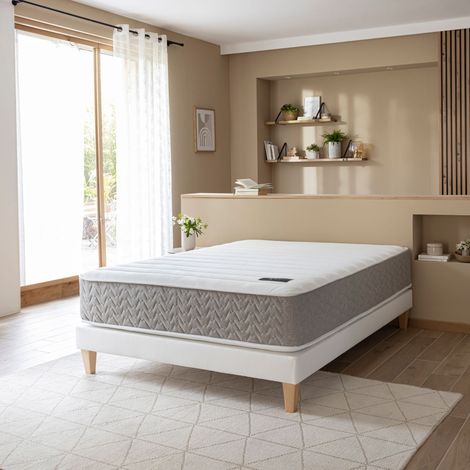 Matelas ressorts et mémoire de forme 29 cm - L'Envie - 140x190 (1/5)