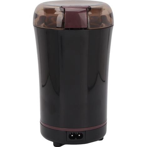 Broyeur à herbes grande capacité en acier inoxydable, moulin électrique à épices pour café, noir, prise UE 220V (1/5)