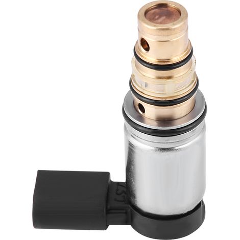 Électrovanne de commande de compresseur de climatisation 1K0260859F compatible avec Audi, Skoda, Jetta, Sanden PXE16, PXE14 (1/5)