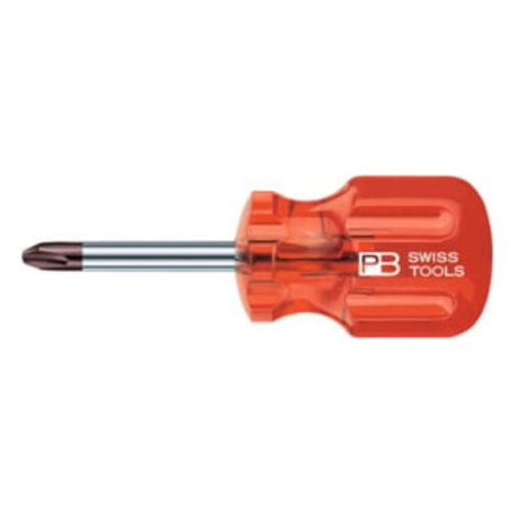PB Swiss Tools Schraubendreher, für Phillips, mit Kunststoffheft, Kreuzschlitzgröße 1K