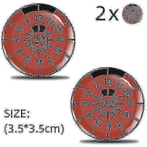 Lot de 2 autocollants de plaque d'immatriculation 3D en gel certifiés TÜV pour GSLA E (1/3)