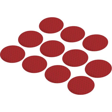 TOOLCRAFT RTS40-RD 1564167 Disque adhésif RTS rouge (Ø) 40 mm 11 pc(s) (1/2)