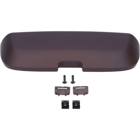 Ortviai Support pour Lunettes de Soleil Voiture – Boîte de Rangement pour Poignée Plafond Lexus NX (2014–2020) et RX (2016–2020), Brun (1/5)