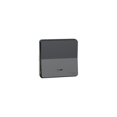 Conmutador con LED IP55 Gris - MUR35025