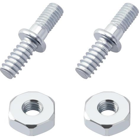 4 Pièces Goujons et Écrous de rechange Kit, Goujons et Écrous de Barre, Compatible avec Stihl MS170 MS180 017 018 021 023 025 MS210 MS230 MS250 (1/5)
