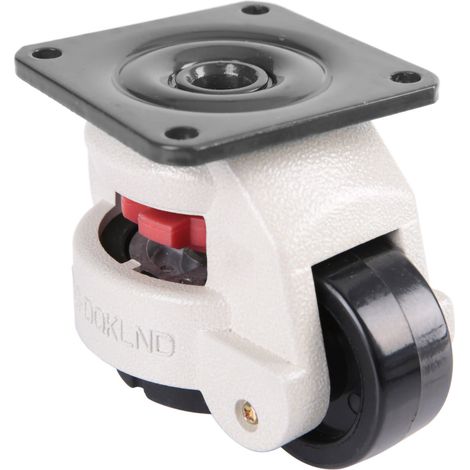 Lot de 4 Roulettes Pivotantes Réglables 2" pour Machines, Charge Lourde 250 kg (1/3)