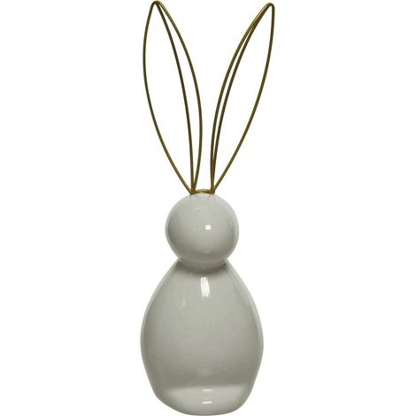 CONIGLIO DECORATIVO DOLOMITE 8X9,5X27CM DECORAZIONE DI PASQUA