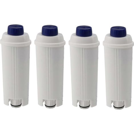 Lot de 4 filtres pour machine à café Dlsc002 (compatibles Ecam, Esam, Bco) avec adoucisseur à charbon actif (1/5)