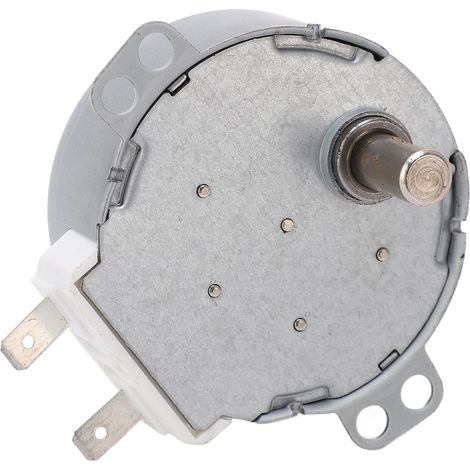 Mini moteur synchrone en acier inoxydable, silencieux, unidirectionnel, sens horaire/antihoraire, 220-240 V CA (1/5)